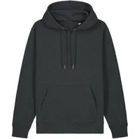 Greenspired Greenspired Nachhaltiger Unisex-Hoody aus 100 % Bio-Baumwolle 350g/m², Dunkelgrau-meliert, – Produktbild 1 von 1