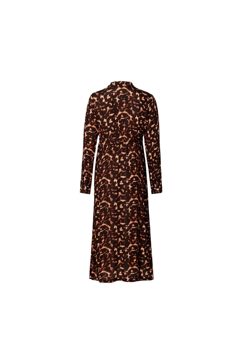 Noppies Maternity Still-Kleid all over print, Braun, – Produktbild 1 von 3