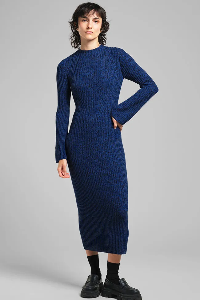 Dedicated DEDICATED Damen vegan Kleid Vamlingbo Blau, Dunkelblau, – Produktbild 2 von 2