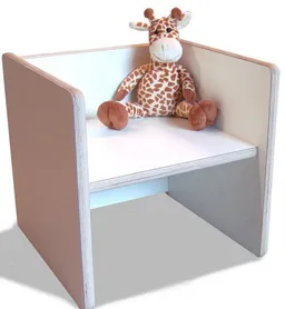 Die Schreiner Christoph Siegel Die Schreiner Christoph Siegel Kinder Wendehocker - weiss - Praktisch und unglaublich stabil – Produktbild 1 von 1