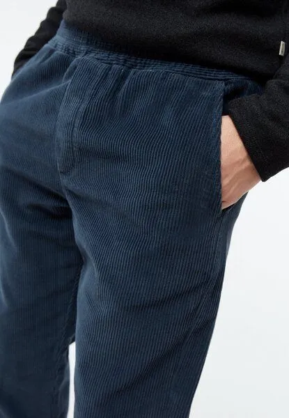 Givn Berlin Givn Berlin Cordhose GBERIC aus Bio-Baumwolle mit elastischem Bund, Midnight blue, – Produktbild 4 von 4
