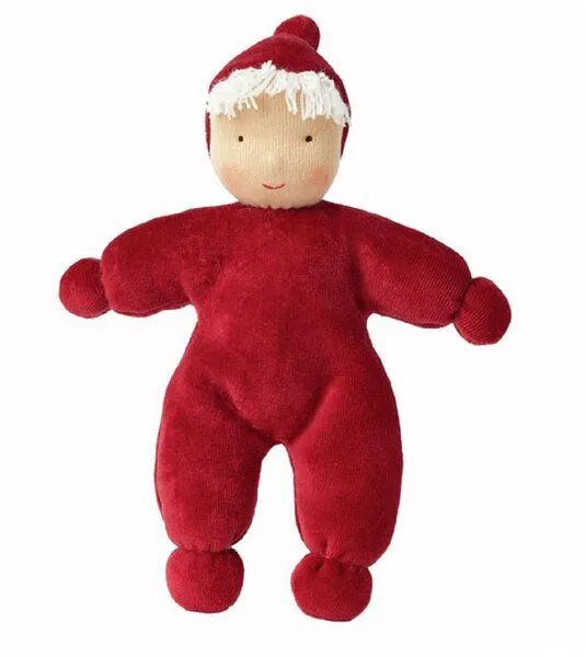 Käthe Kruse Baby Schmusepuppe Käthe Kruse Lolo - ab Geburt, Rubin, – Produktbild 2 von 3