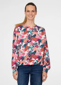 ragwear ragwear Sweatshirt WUSS PRINT mit bedruckter Optik, im casual Stil, aus Baumwolle und Polyester – Produktbild 1 von 1