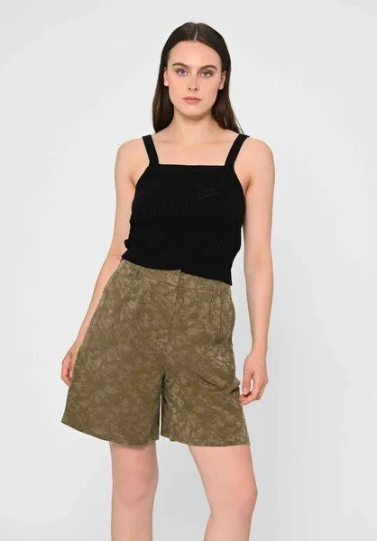 Lovjoi Lovjoi Shorts CABANAA aus TENCEL Lyocell, Olivia (grün), – Produktbild 1 von 4