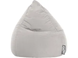 Sitzsack "easy L", 70 x 90 cm, grau – Produktbild 1 von 1