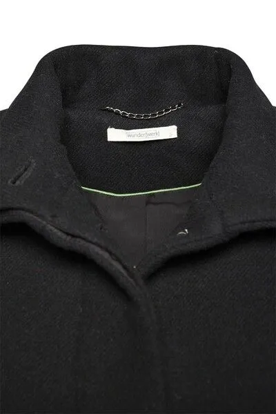 Wunderwerk Wunderwerk Damen Mantel aus Schurwolle, "O-shape coat", Schwarz (900 black), – Produktbild 4 von 4