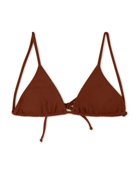 MATONA Matona Triangel Bikini-Oberteil für Frauen aus Econyl / Triangle Bikini Top, Amber, – Produktbild 4 von 4