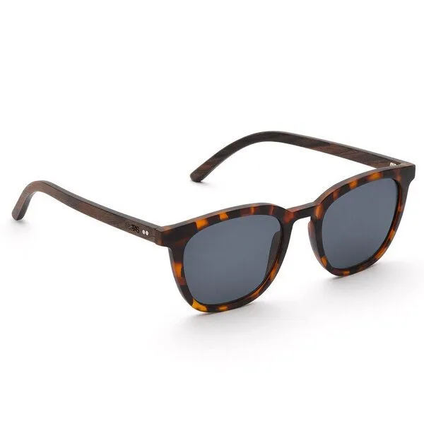 TAKE A SHOT TAKE A SHOT Sonnenbrille Rob Walnussholz, Braun, – Produktbild 1 von 4
