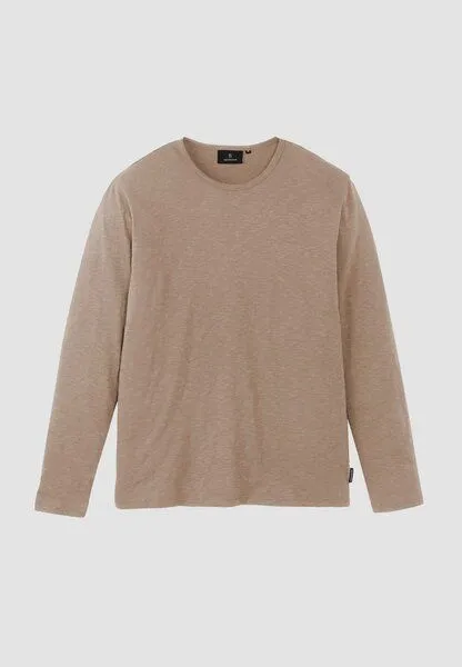 recolution Herren Slub Longsleeve aus Bio-Baumwolle - MACA - recolution, Vintage brown (braun), – Produktbild 1 von 3