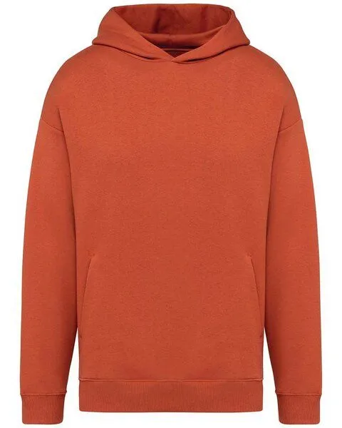 YTWOO YTWOO Unisex Oversized Eco-Fleece Hoodie, Braun, – Produktbild 1 von 4