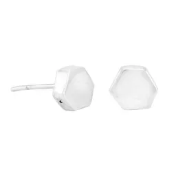 pakilia pakilia Silber Ohrstecker Sechseck Fair-Trade und handmade – Produktbild 1 von 1