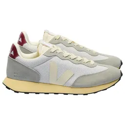 Veja Veja Damen-Sneaker Rio Branco II Alveomesh Light Grey Pierre Marsala – Produktbild 1 von 1