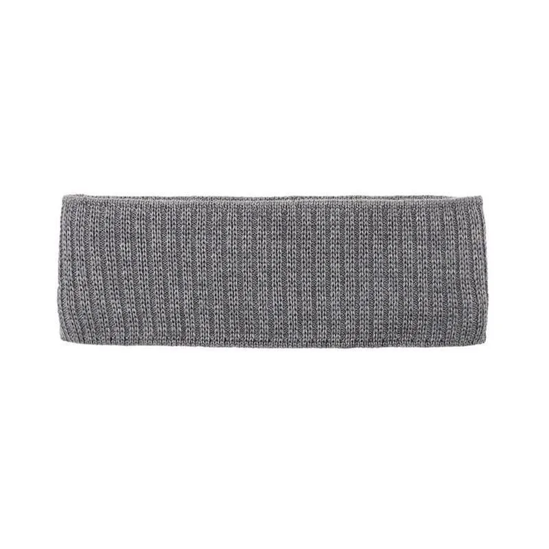 Pure Pure Pure-Pure Stirnband Merinowolle - mulesingfrei, Grau melange, – Produktbild 1 von 2
