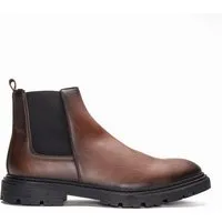 NAE NAE Herren vegan Chelsea Stiefel Lukas Braun – Produktbild 1 von 1