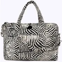 KIKOONI KIKOONI handgefertigte große Reisetasche " TRAVELER BAG ", Electric zebra, – Produktbild 1 von 1