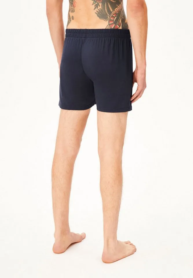 ARMEDANGELS ARMEDANGELS Boxer AASKER Boxer aus TENCEL™ Modal Mix (1-St) Relaxed Fit, Blau, – Produktbild 4 von 5