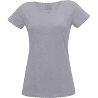 MELA MELA Bio-Damen-T-Shirt grau melange, Gr. S – Produktbild 1 von 1
