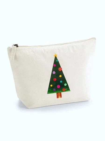 MelaDi MelaDi Accessoire-Tasche aus Biobaumwolle - Größe L Weihnachtsbaum – Produktbild 3 von 3