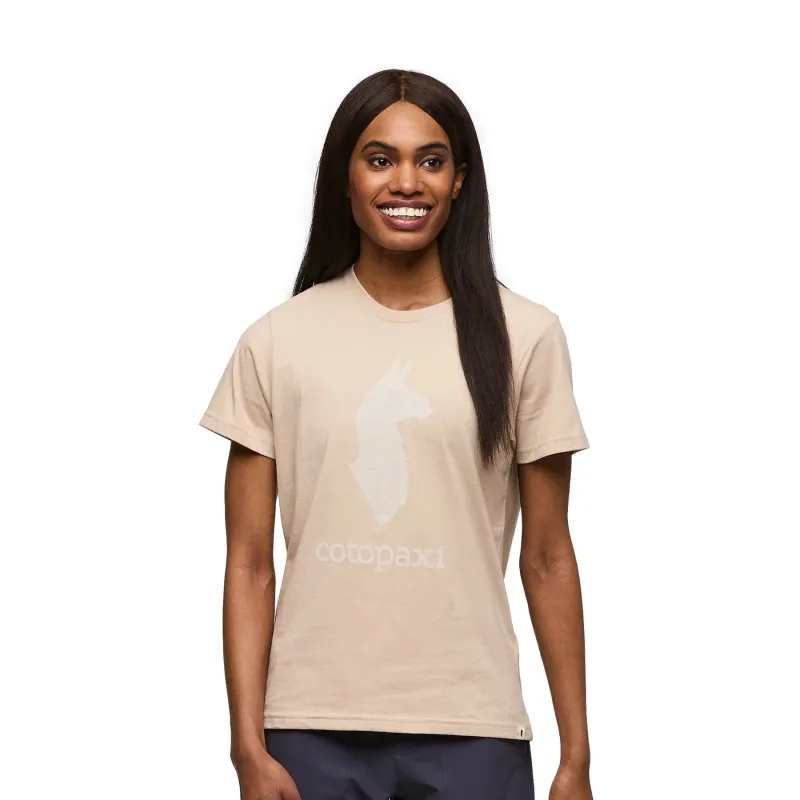 Cotopaxi Damen T-Shirt Cotopaxi Llama, Beige, – Produktbild 1 von 1