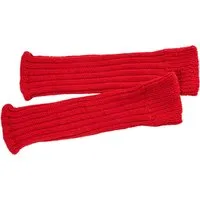 hirsch natur Kinder Stulpen Bio Schurwolle Strick rot Länge ca. 30 cm – Produktbild 1 von 1