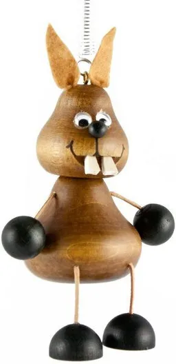 ReineNatur ReineNatur Hase - Hüpftier - Schwingfigur - Holz – Produktbild 1 von 1