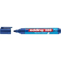 Edding Edding Flipchartmarker "380" Rundspitze, Blau, – Produktbild 3 von 3