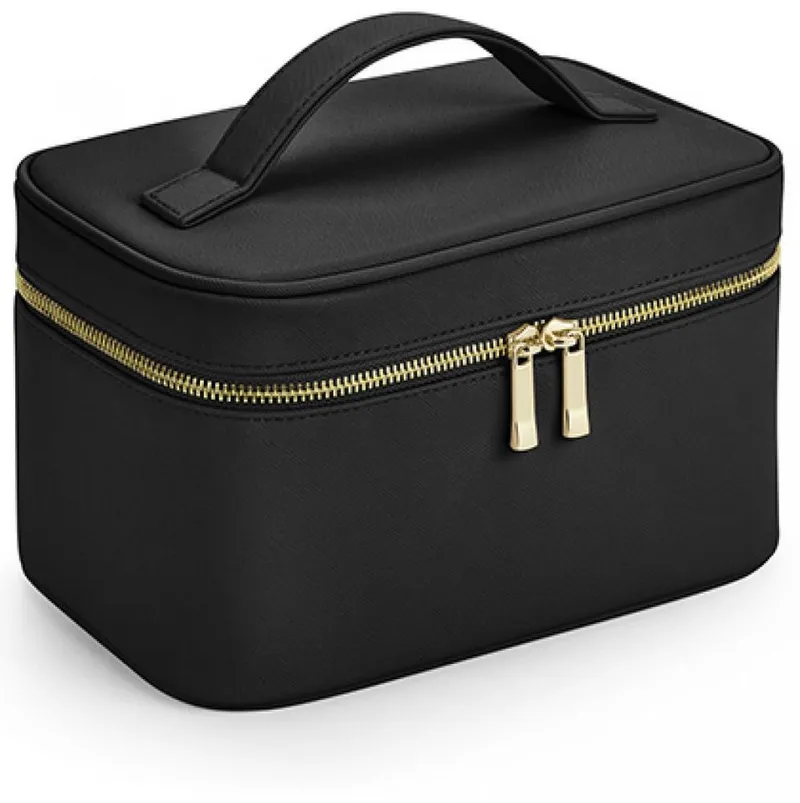BagBase BagBase Kulturbeutel Boutique Vanity Case 23x15x14 cm, Black, – Produktbild 2 von 5
