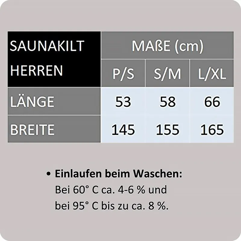 Arus Arus Kilt Saunakilt Herren – knielang mit Gummizug & Klett, für Wellness & Spa, 100% Bio-Baumwolle, Gummizug, Tasche, Klettverschluss, mit Gummizug und Klettverschluss, knielang, 100% BIO-Baumwolle, Blau, – Produktbild 1 von 5