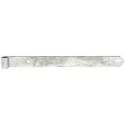 Alberts ALBERTS Ladenband, gerade, Abschluss abgerundet, feuerverz., LxB 500x45 mm, Rolle Ø16 mm – Produktbild 1 von 1