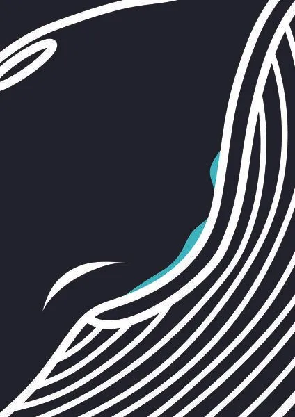 vis wear vis wear Wal Abstrakt Poster – Produktbild 2 von 2