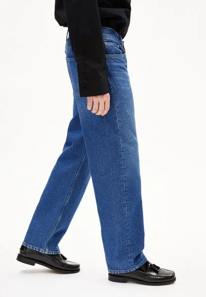 ARMEDANGELS ARMEDANGELS AARY Herren Straight Jeans Bio-Baumwoll Mix Comfort Stretch, Blue, – Produktbild 4 von 4