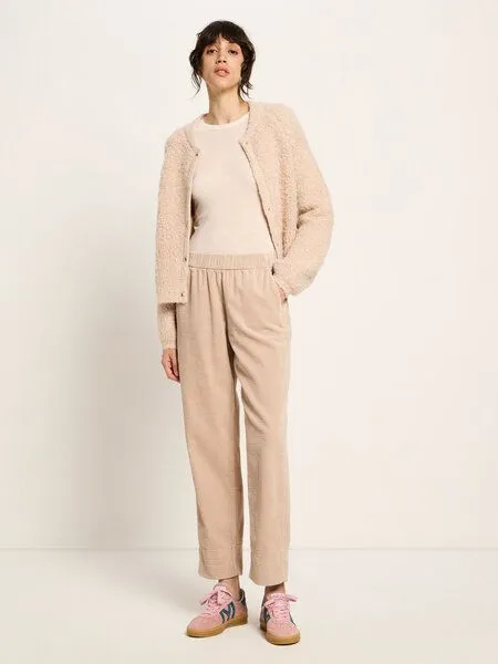 LANIUS LANIUS Boucle College Strickjacke, Nude, – Produktbild 2 von 4