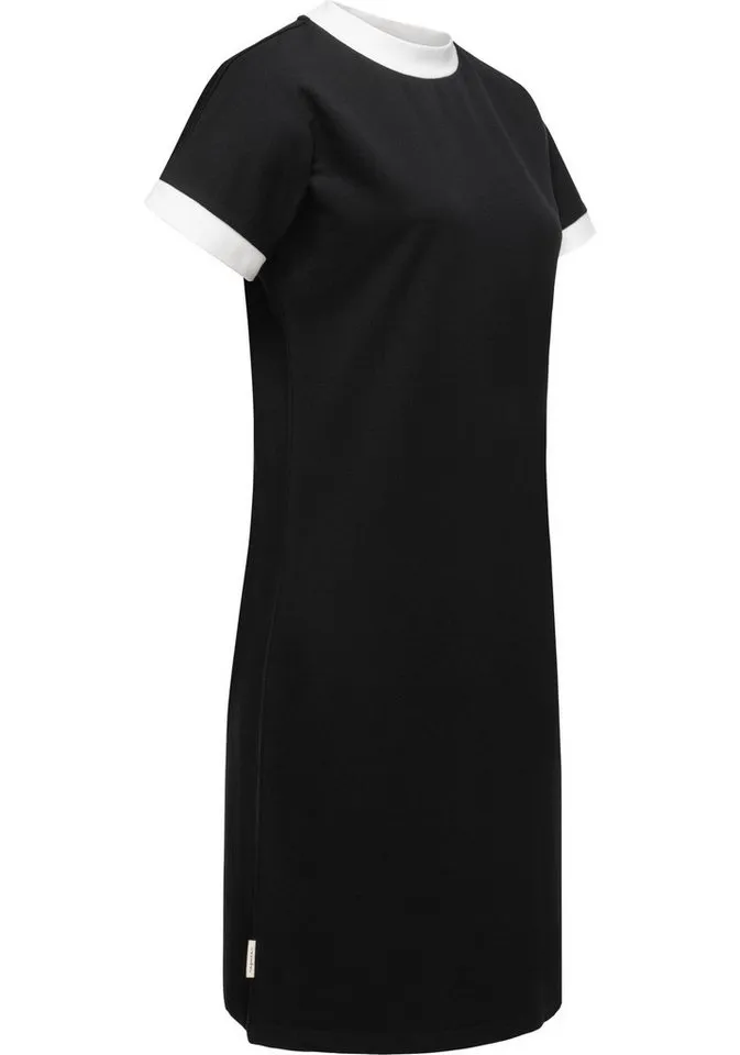 ragwear ragwear Shirtkleid Katchi Solid stylisches Sommerkleid in Shirt-Optik, Schwarz, – Produktbild 2 von 2