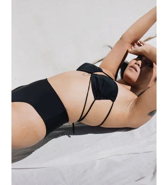 Anekdot Anekdot Bikini Set Low Versatile Top + Skyline High Slip, Black, – Produktbild 4 von 4
