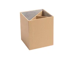 Exacompta 8 Exacompta Stifteköcher "Office By Me", 3 Fächer, 10,7x9x9 cm, beige – Produktbild 1 von 1