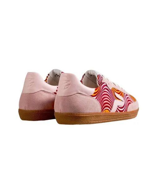 PANAFRICA PANAFRICA Bunte Sneaker - Sahara - Unisex, Bonbon (rosa), – Produktbild 4 von 4