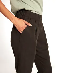 WiDDA Widda Damen vegan Hose Plissee Jupp Schwarz – Produktbild 1 von 1