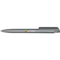 Senator Senator Kugelschreiber "Trento Matt Recycled" inkl. 4-farbigem Aufdruck, cool grey – Produktbild 1 von 1