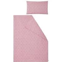 loud proud loud + proud Kinder Jersey Bettwäsche-Set 100 x 135cm, GOTS-zertifiziert, Aster(rosa), – Produktbild 1 von 1