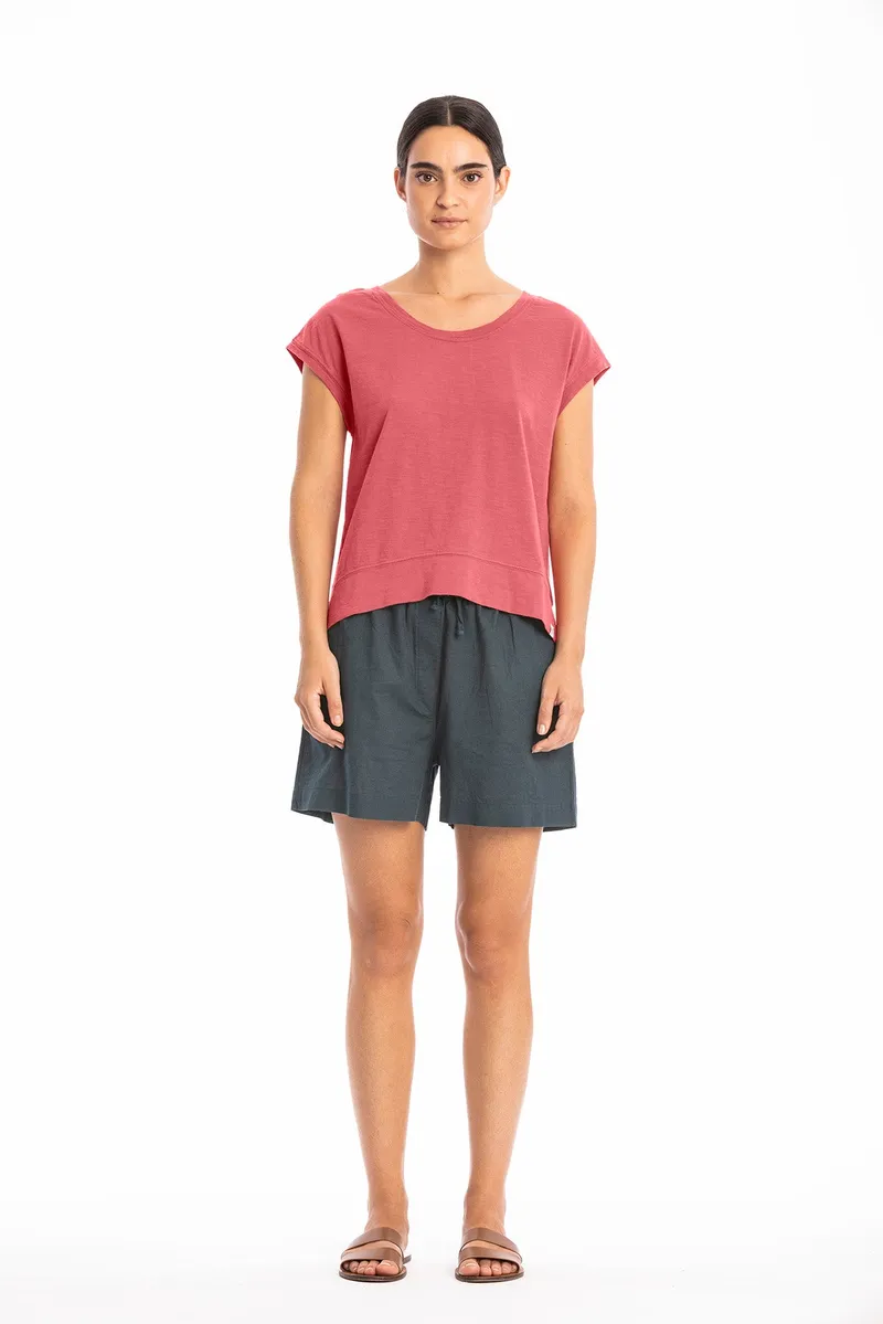 RAVENS VIEW IBIZA RAVENS VIEW IBIZA Damen vegan Top Efeu Lehm Rot, Hellrot, – Produktbild 1 von 2