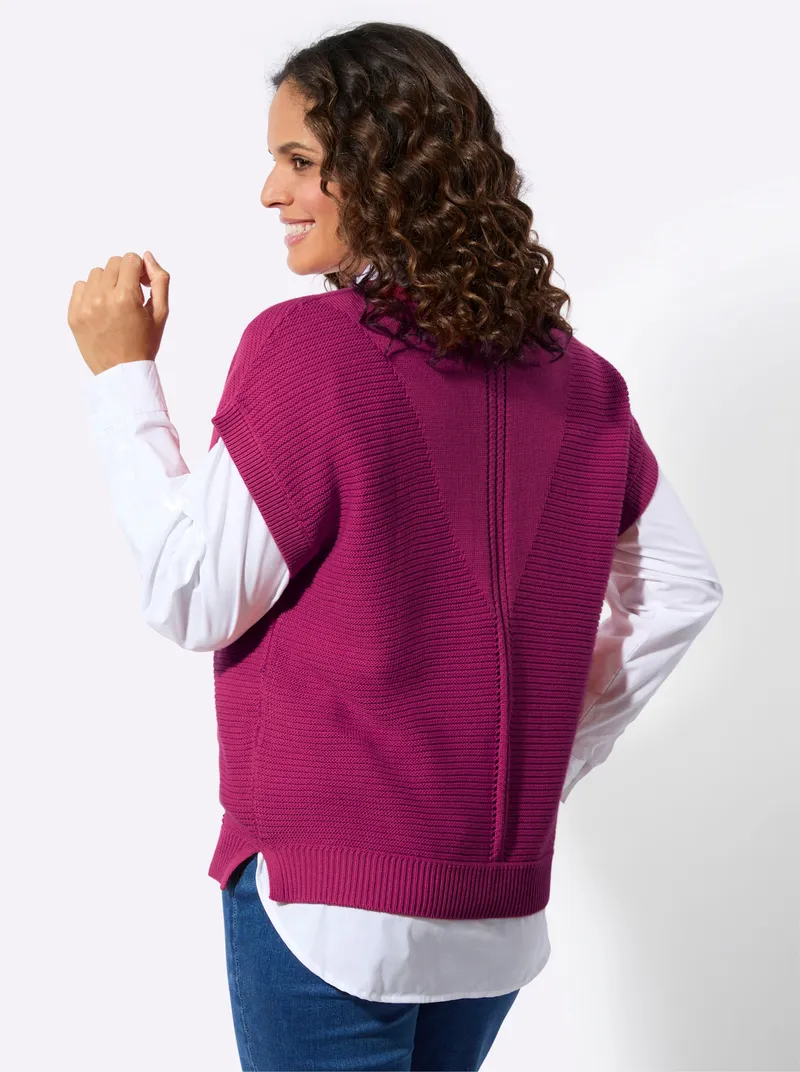 Witt Pullunder magenta, Magenta, – Produktbild 2 von 2