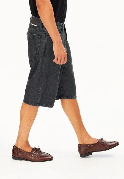 ARMEDANGELS ARMEDANGELS BAGGY Herren Jeans-Shorts aus Baumwoll-Lyocell-Mix, Blue, – Produktbild 4 von 4