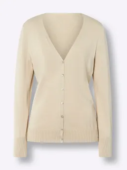 heine Feinstrickjacke sand – Produktbild 1 von 1