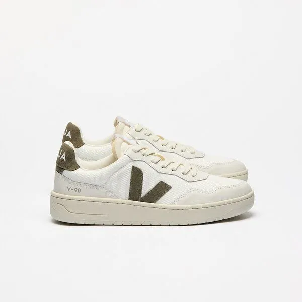 Veja Veja V-90 B-Mesh - white kaki MEN, White, – Produktbild 1 von 4