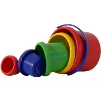 Spielstabil Spielstabil Babyspielzeug Stapelbecher-Set 5-teiliges Baby Spielzeug zum Stapeln – Produktbild 1 von 1