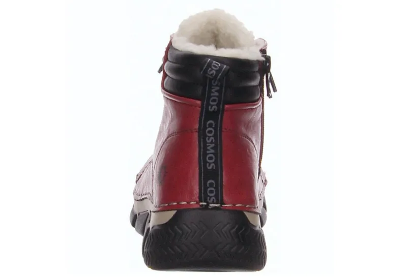 Cosmos Comfort Cosmos Comfort Schnürboots, Rot, – Produktbild 3 von 5