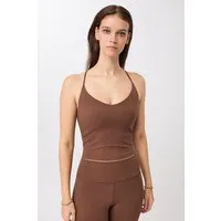 mandala Mandala Cropped Pilates Top, Wilderness (braun), – Produktbild 1 von 1
