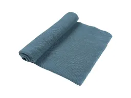 Reiff Strickwaren Wickeldecke Schurwolle (kbT) aqua ca. 80 x 90 cm – Produktbild 1 von 1