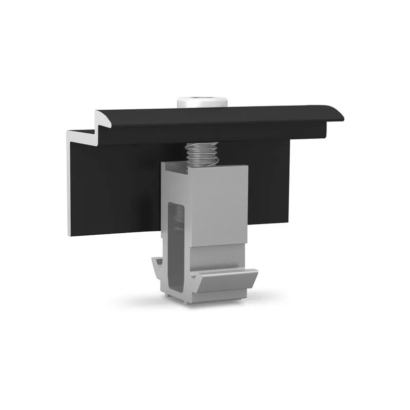 K2 Systems K2 Systems DomeClamp End Klemme 30-50 mm, Schwarz eloxiert – Produktbild 4 von 8