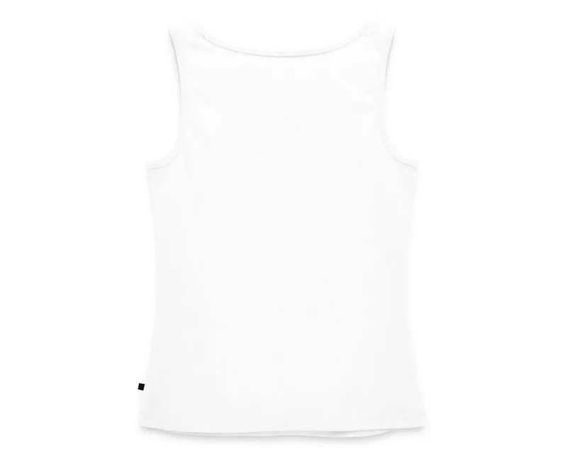 Spreadshirt T-Shirt Ersatz Dirndl Oktoberfest Premium Tank Top Damen (1-tlg) Normaler Schnitt für optimale Passform, Weiß, – Produktbild 4 von 5